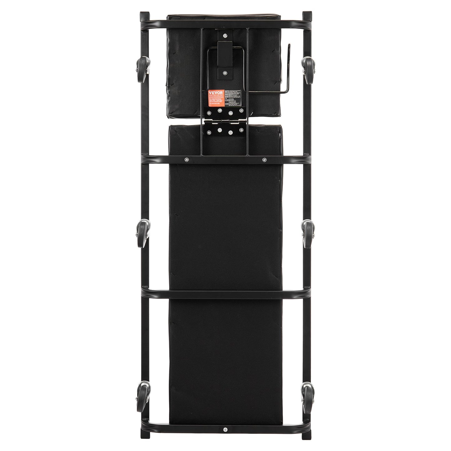 Mekanisk garagekrypvagn, 1016 mm, 136,1 kg kapacitet Rullande krypvagn för bilar med 6 hjul Justerbart vadderat nackstöd, kraftig stålram Lågprofil för garage, verkstäder och gör-det-själv-projekt