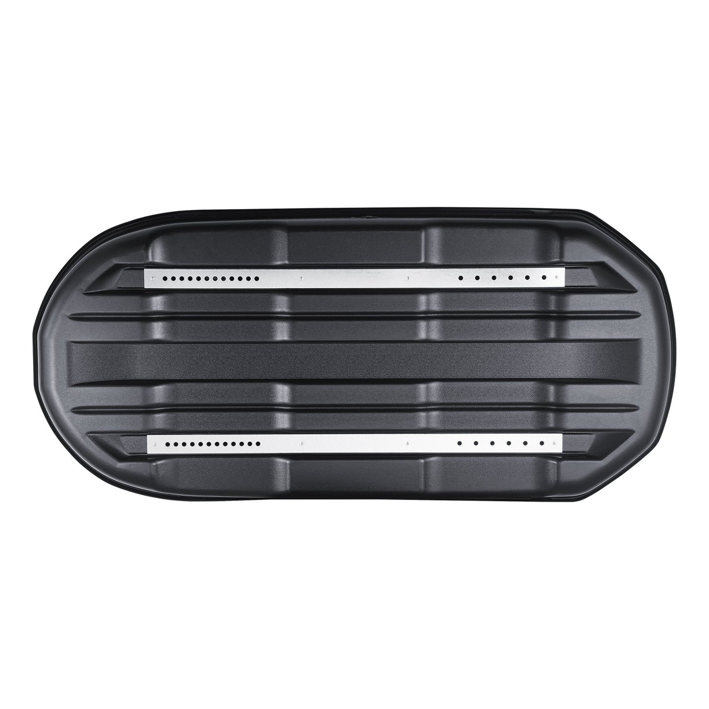 Taklasthållare, 11 kubikfot taklastbox, ABS hårt takboxskal, med dubbelsidig öppning och 2 förstärkta remmar, aerodynamisk, lämplig för de flesta tvärbalkar, för bil, kombi, SUV, svart