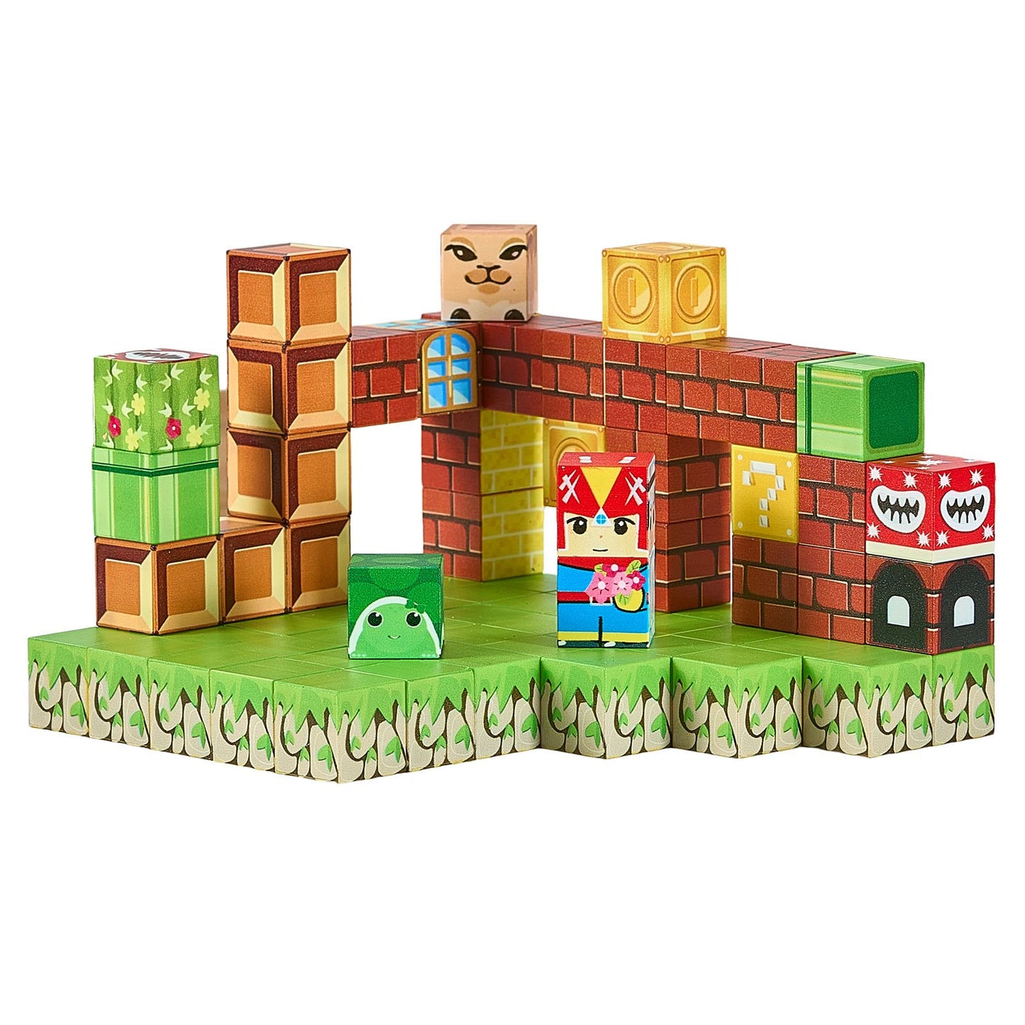 Magnetic Blocks, 100 PCS Magnet Blocks Set, Magnetic Building Cubes for Kids, STEM Montessori Sensory Toys for Christmas Birthday Gift, Construction Stacking Toy for 3+ Years Old Boys & Girls