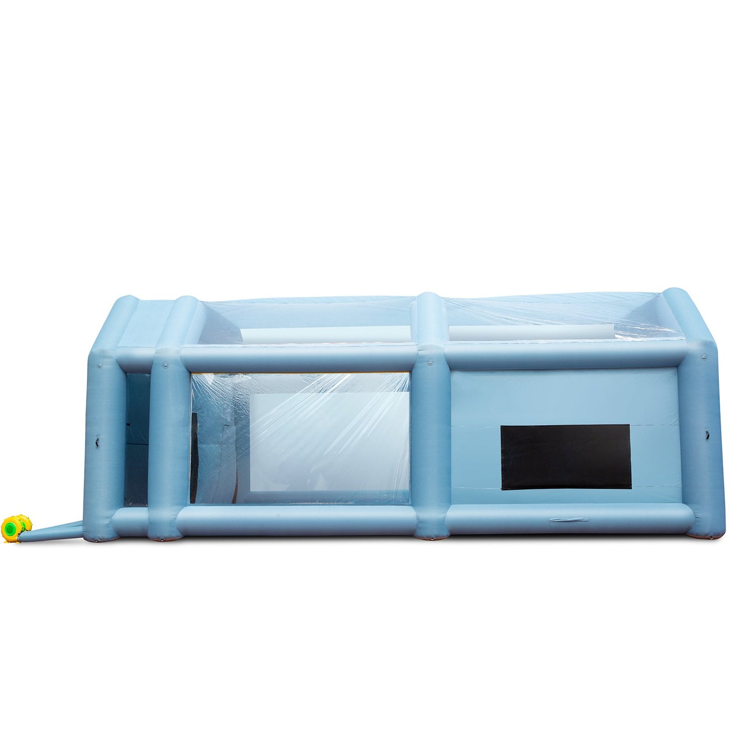 Inflatable Spray Booth Car Paint Tent 8.5 x 4.8 x 3.3 m Filter System 2 Blowers
