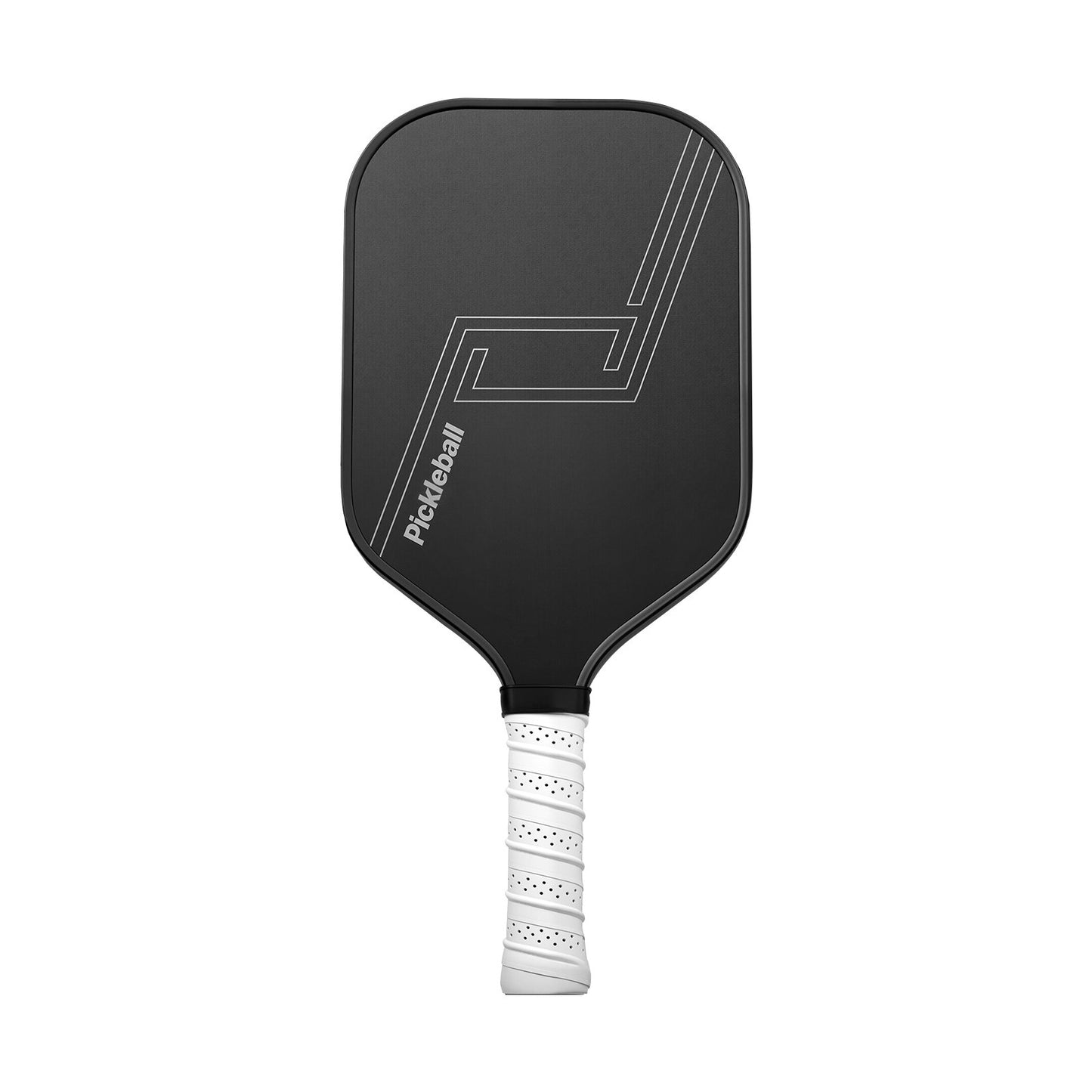 Pickleball-paddel, T700 kolfiberyta och bikakekärna, professionellt pickleball-paddel med ökad kraft, kontroll och spinn, proffs-pickleballracket för vuxna, män och kvinnor, svart