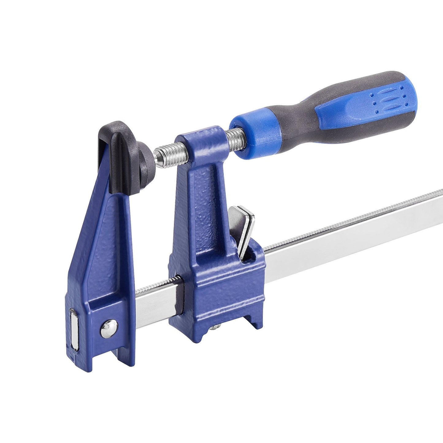 Bar Clamps for Woodworking, 2-Pack 91.4 cm Opening, Lockable F-Clamp with 272 kg Load Limit,63.5 mm Depth, Cast Iron and Carbon Steel, Easy to Use, Wood Clamps for Woodworking Metal Working