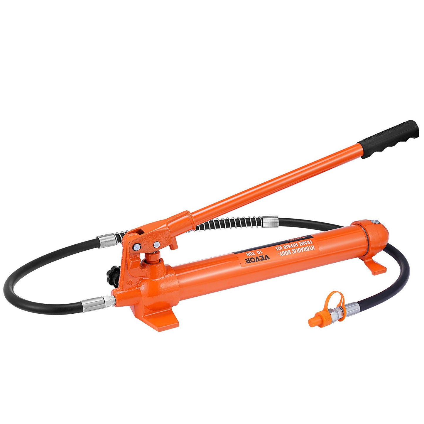 10 tons portabelt kraftpaket, hydraulcylinder med pump, domkraft med 1,4 m oljeslang, reparationsverktyg för böjd ram med förvaringsväska för bilar, garage, tung utrustning, mekaniker (22046 pund)