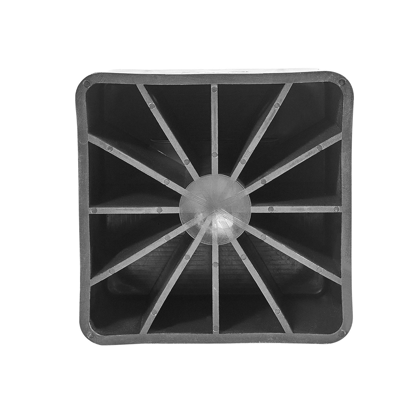 Trailer Jack Block, 6" High Heavy Duty RV Leveling Block with 6000 lbs Capacity, RV Jack Stand, Motorcycle Stand, Stool, Camper Accessories for Travel Trailers, 5th Wheels Class A/C Motorhomes