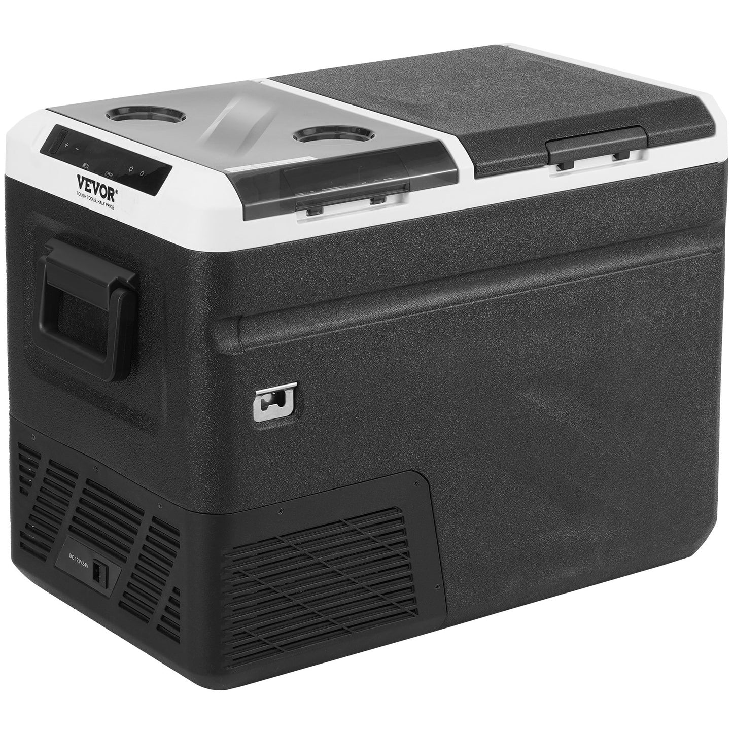 Portable Car Refrigerator, with Ice Making Function, 12 Volt Car Refrigerator Fridge, 36 L Single Zone Portable Freezer, -4℉-68℉ Adjustable Temperature, Compressor Cooler for Camping, Car, RV