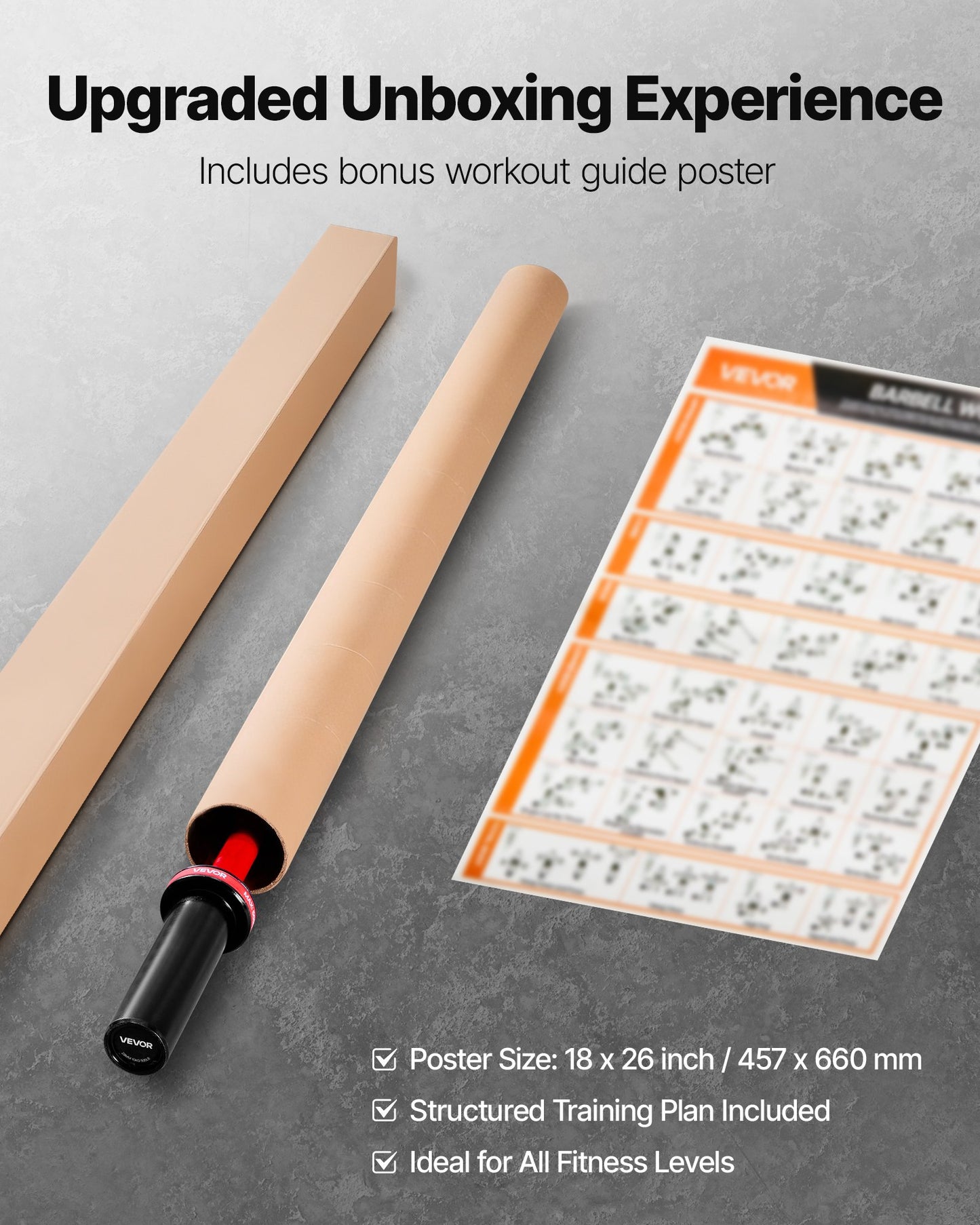 120 cm skivstång, passar 5 cm viktskivor, skivstång med räfflat grepp för styrketräning, tyngdlyftning, knäböj, marklyft, bänkpress, curl, overheadpress, 226 kg kapacitet