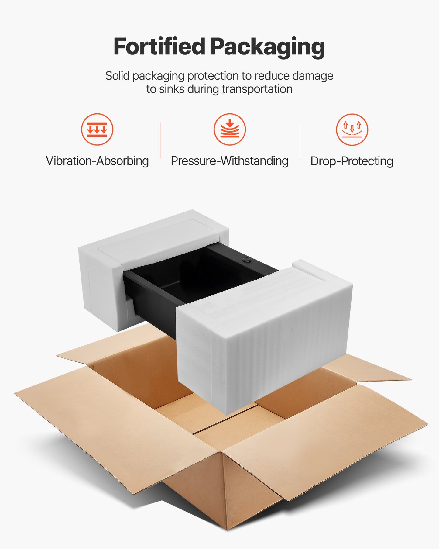 84 cm diskbänk, toppmonterade granitdiskhoar, nedfällbar enkel ho med flera tillbehör, diskmaskinsdiskho för husbil, förberedelsekök och bar (svart)