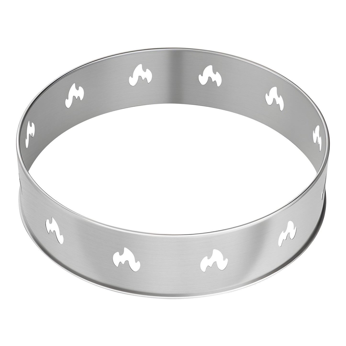 Fire Pit Stand for Solo Stove Bonfire, 49.5 cm Smokeless Fire Pit Ring, Stainless Steel Fireplace Stove Ranger Support Frame Accessory, Portable Outdoor Camping Holder Tools for Fireplace