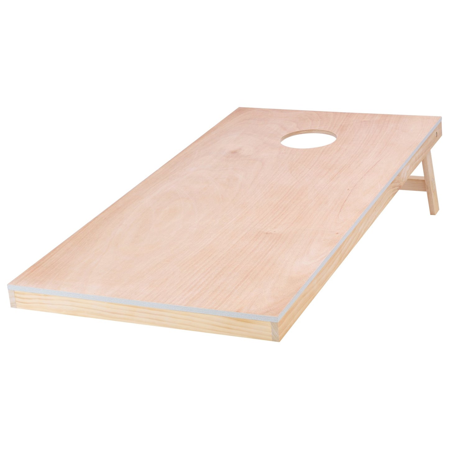 Cornhole-set, 4x2 fot Cornhole-spelbrädor, bärbart kastaspel i massivt trä, inomhus- och utomhus-cornhole-lek för vuxna, kastaspel inklusive bärväska, för trädgården, bakgården, stranden, camping