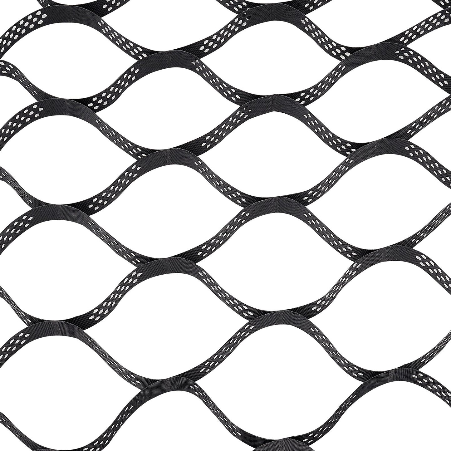 Gravel Grid, 2 Inch Depth, 32.81 x 9.84 FT / 10000 x 3000 mm, 1880 LBS Per Sq ft Grass Ground Retainer, Permeable Geo Grids Driveway Stabilization, for Garden, Patio, Walkway, RV Parking Slopes