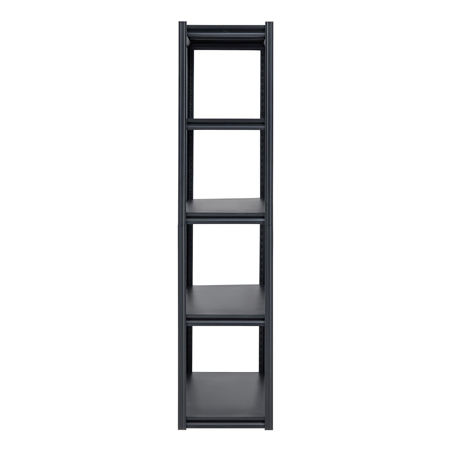 Storage Shelves, 3000 lbs, 5 Tier Garage Storage Shelving, 18" D x 48" W x 78" H Adjustable Metal Shelves for Garage Shelves Utility Rack Shelf, Ideal for Kitchen, Warehouse, Basement, Black