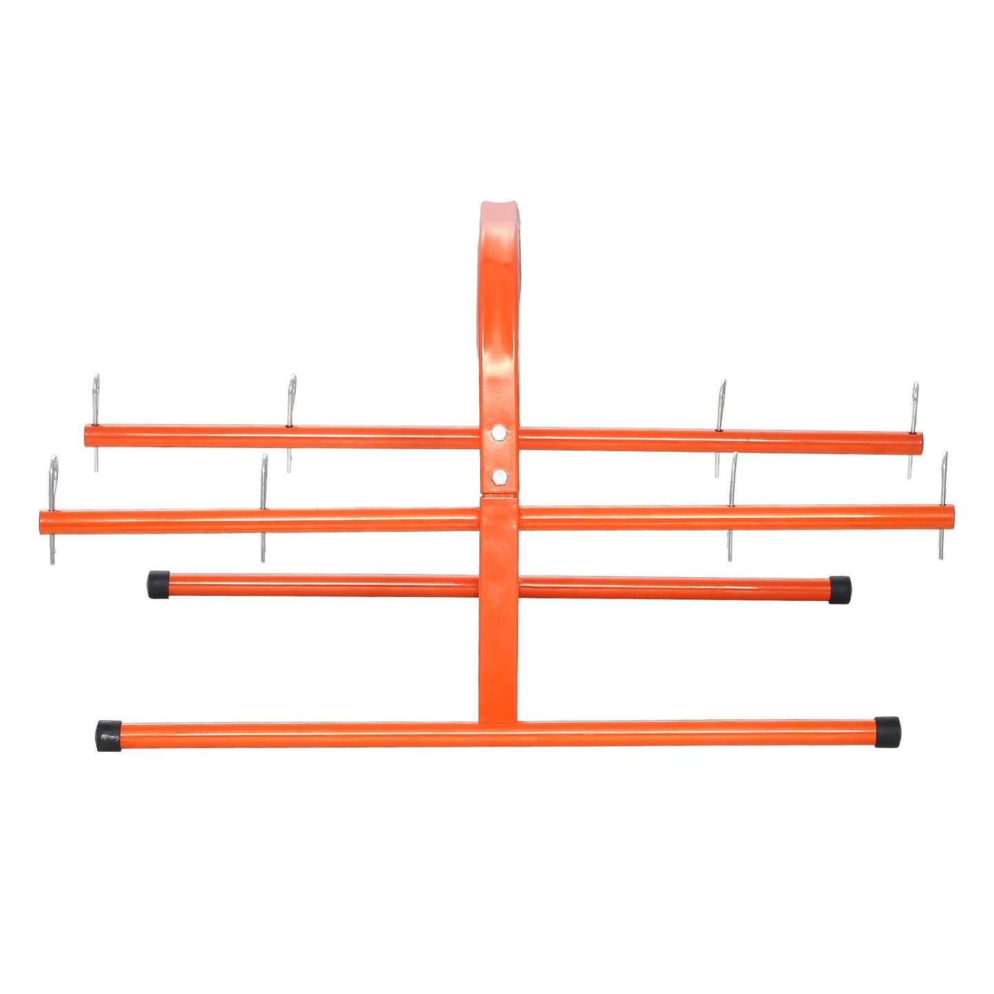 Trådrullställ, 45 kg / 100 lbs kapacitet, smart handhållen caddie, kraftig ståltrådshållare för upp till 8 spolar, MAX 240 mm / 9,45 tum diameter, enkel lyftdesign för elektrisk industriell och detaljhandelsbruk