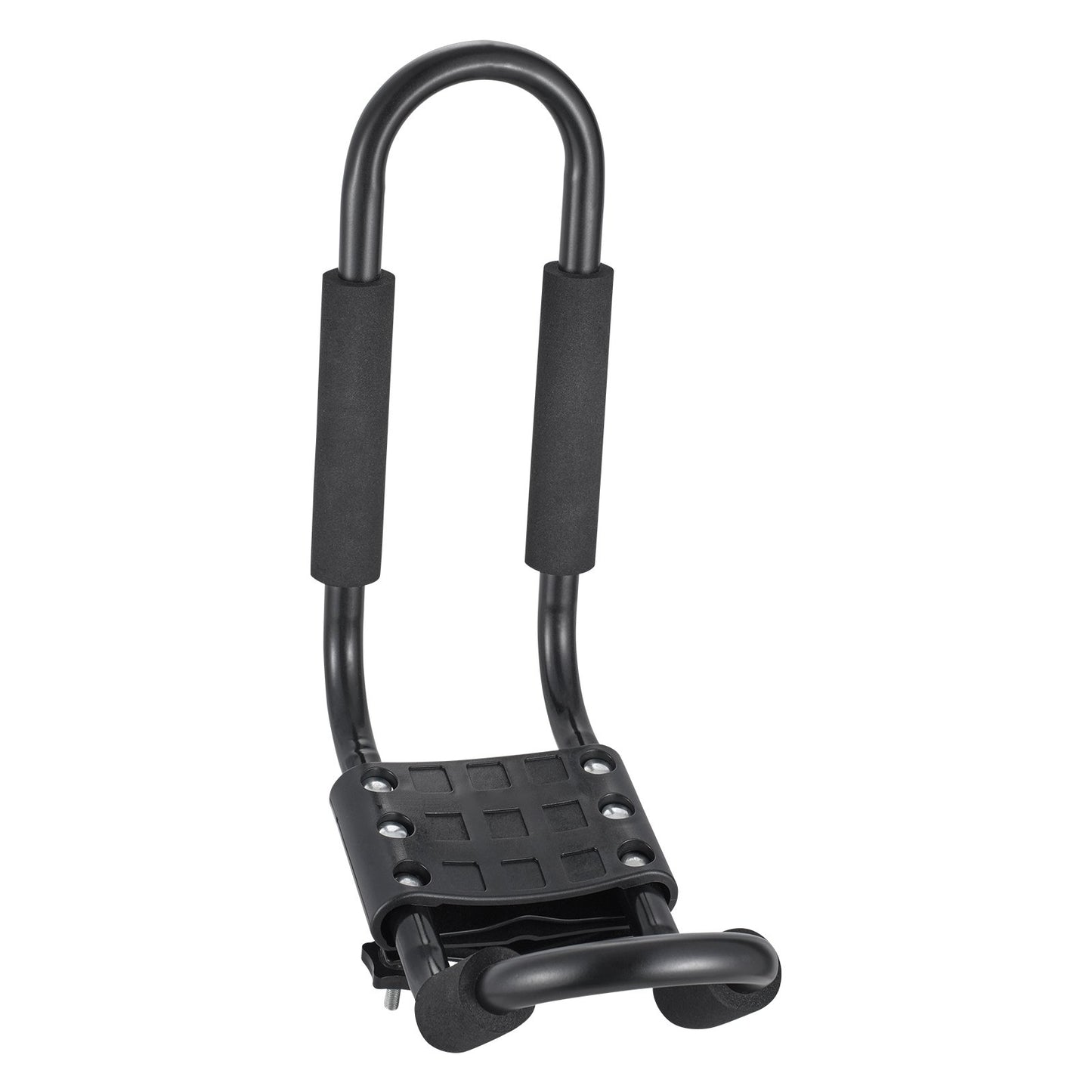 Kajaktakräcke 1 par J-Bar, mjukt takräcke, toppmonterat fäste, hållare för kajak, surfbräda, kanot, SUP, skidbräda, montering på bil, SUV, lastbil, 1 kajak