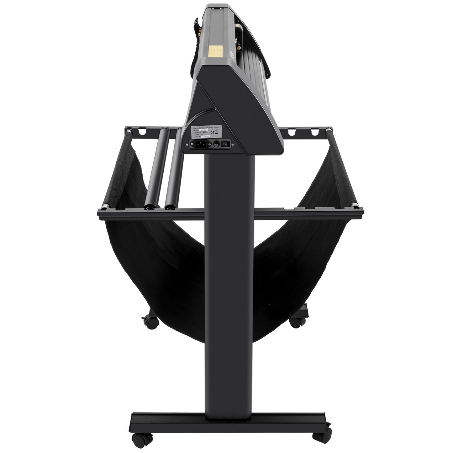 Vinylskärare, 1350 mm vinylplotter, LED-skärmplotter, halvautomatisk inbyggd optisk skärare, kompatibel med SignMaster-programvara för Windows-system med stativ