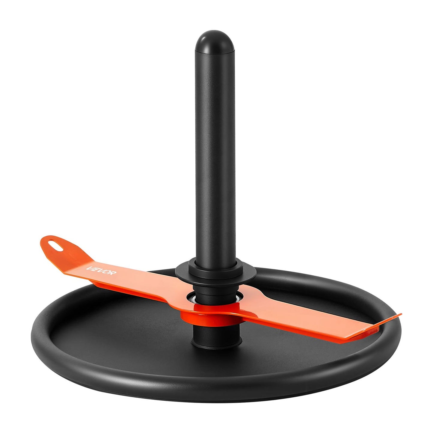 Weight Sled, Steel Power Sled, Fitness Strength Training Sleds for Athletic Exercise Speed Improvement, Workout Fitness Equipment with Harness, Compatible with 51 mm Weight Plate, Orange & Black