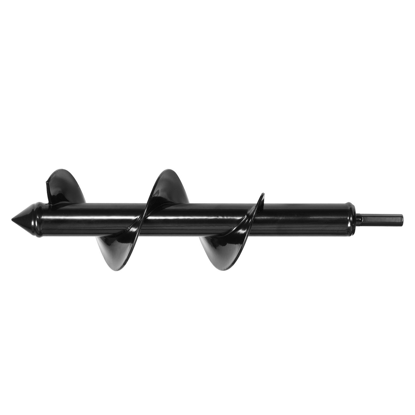 Auger Drill Bit for Planting, 80 x 300 mm Spiral Drill Bit, for 3/8" Hex Drive Drills, Heavy Duty Bulb Planter Tool, Hole Drilling Attachments for Garden Post Hole Digger Fence Digging