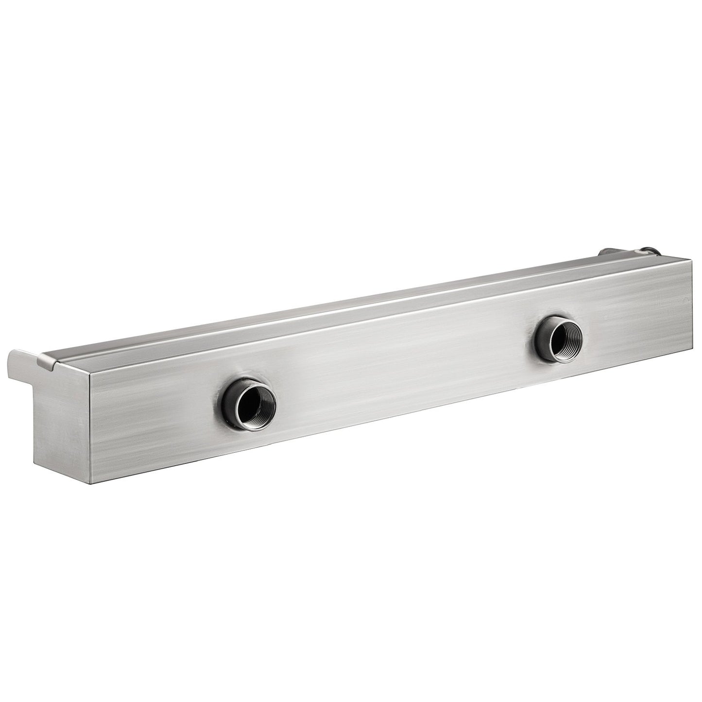 Waterfall Pool Fountain Rectangular & Led Strip Light 60 x 11.5 x 8 cm/23.6" X 4.5" X 3.1"