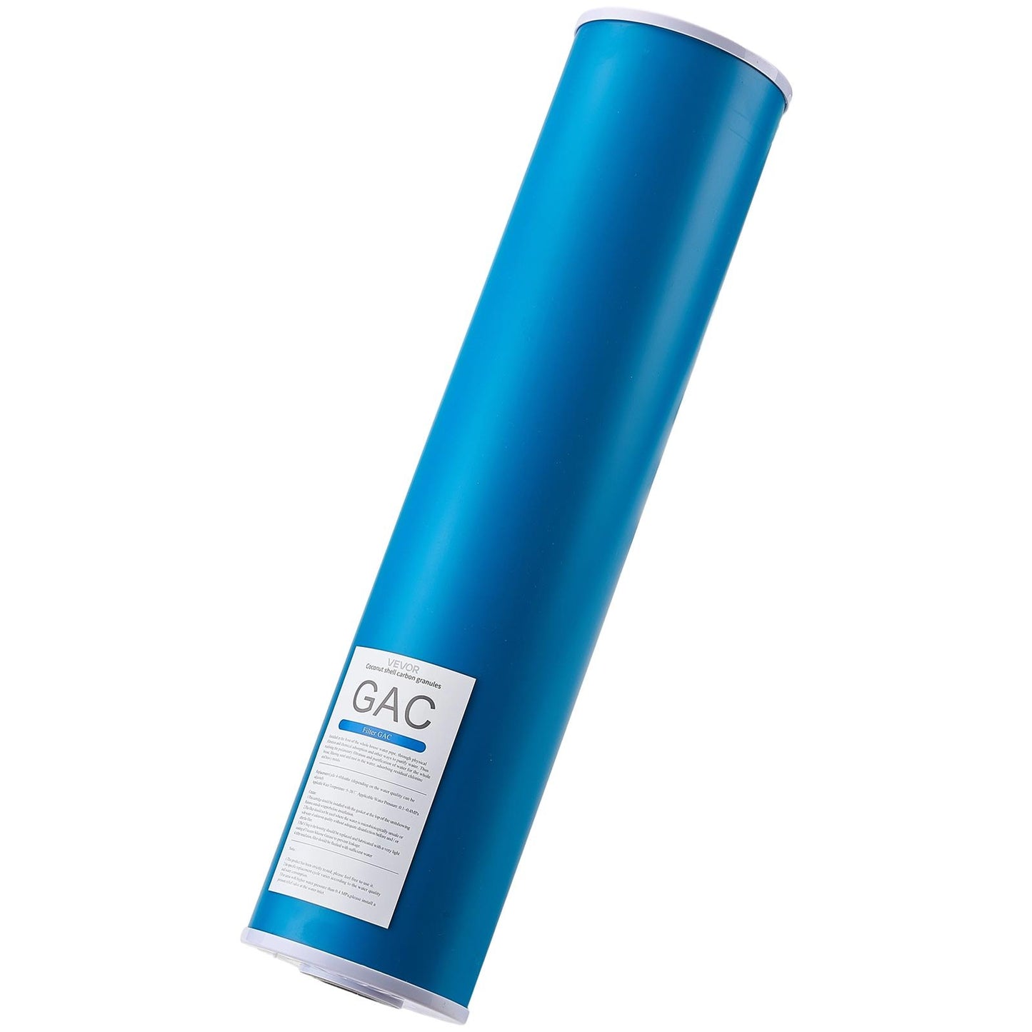 Ersättningsfilter för hela husets vattenfilter, 11 x 51 cm (4,5 x 20 tum) GAC-aktivt kol, ersättningsfilter för hela hemmets vattenfiltreringssystem, minskar klor, kemikalier, smaklukt