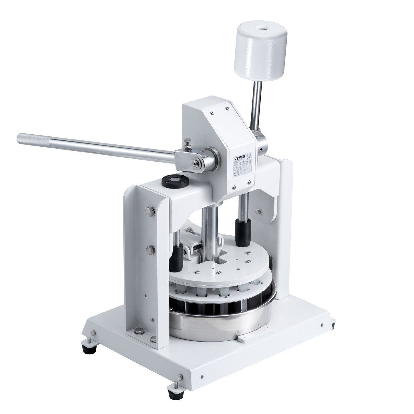 Dough Divider Rounder, 18PCS Manual Dough Equal Divider Machine, 2.11oz - 9.88oz Hand Press Dough Cutter with 304 Stainless Steel Tray and Blade, Bread Maker for Bakery, Restaurant, Commercial