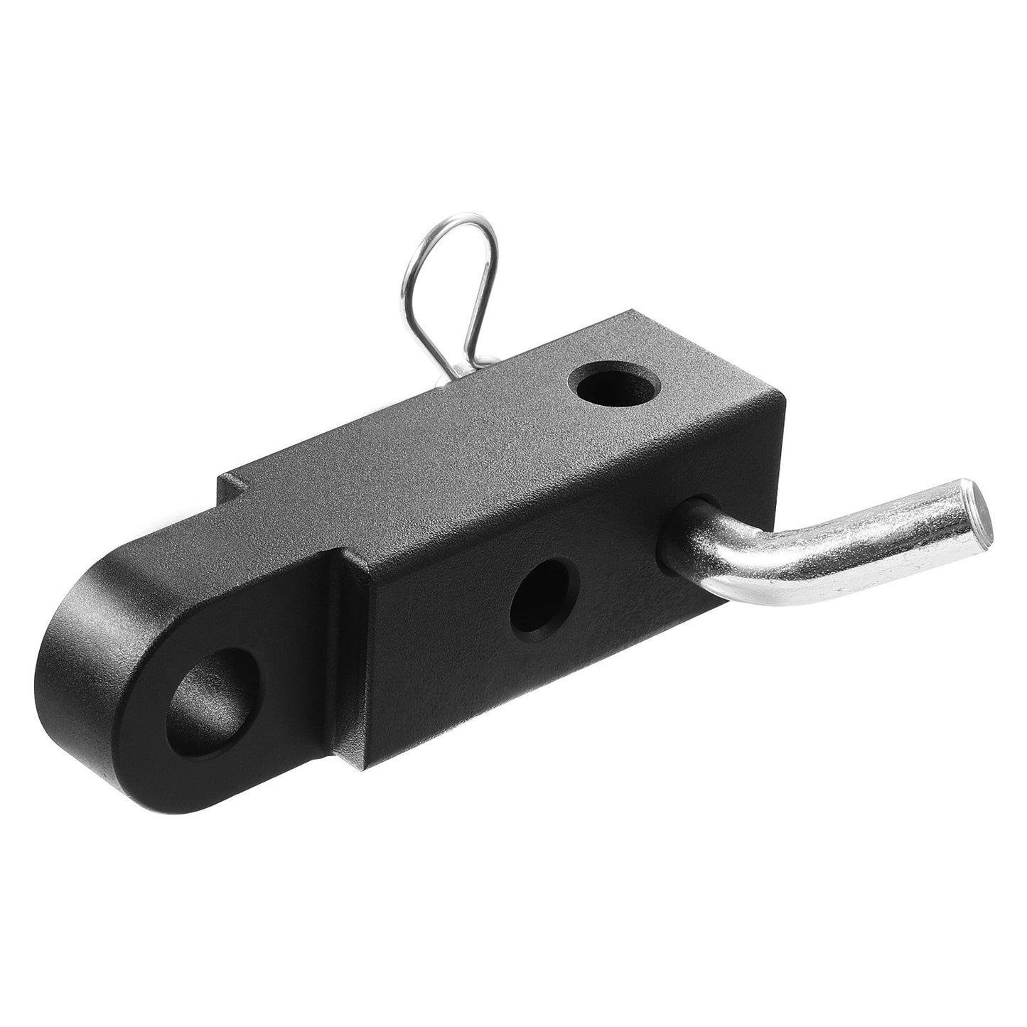 Schackle Hitch-mottagare, passar 2"-mottagare, 52900 lbs brottstyrka, kraftiga dragtillbehör med låssprint för släpvagnsdrag för lastbilar, jeepar, bärgning av terrängfordon, aluminiumlegering