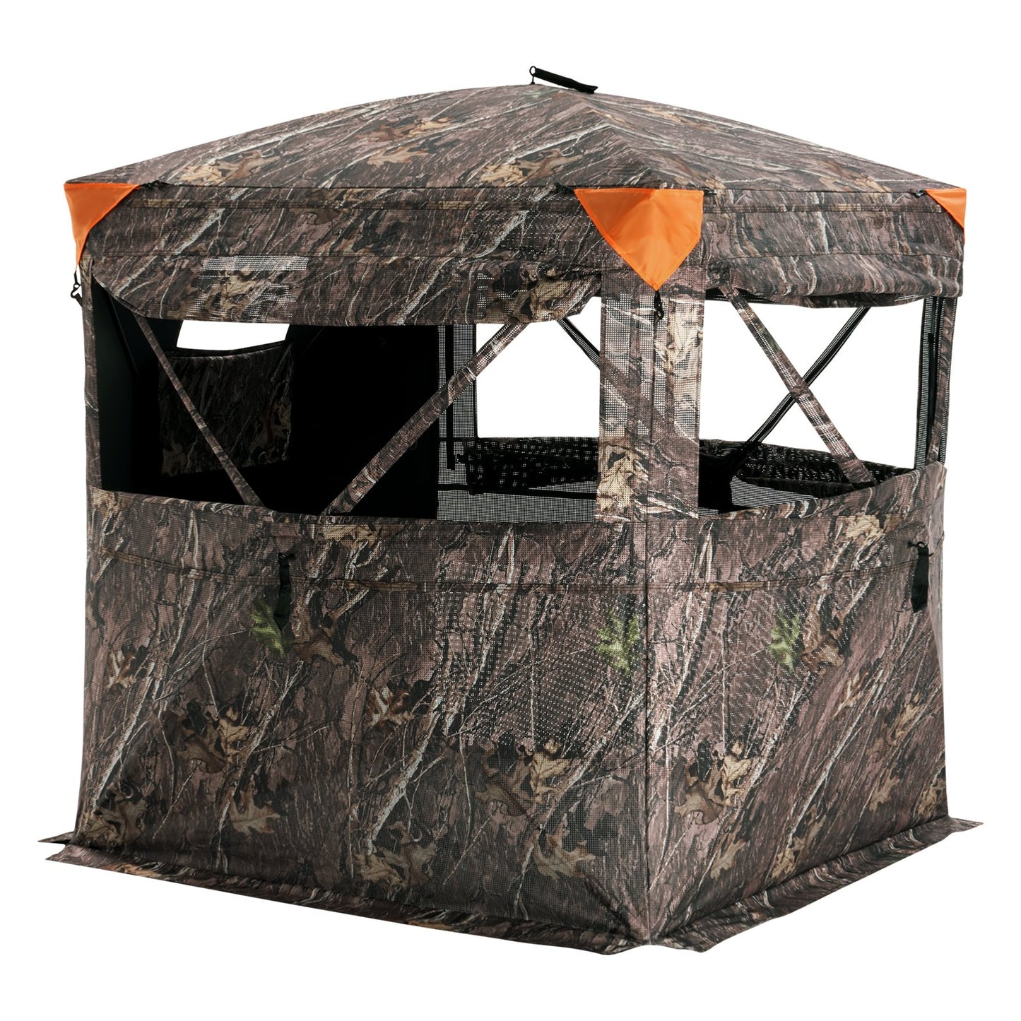 Hunting Blind 270° See Through Ground Blind One-Way Mesh for 2-3 Person
