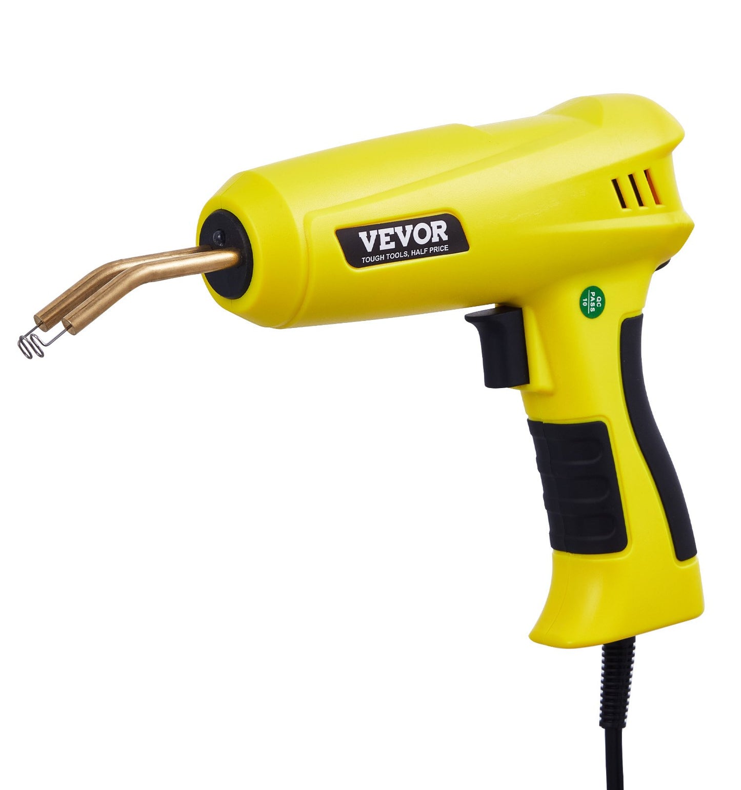 Plastsvetssats, 220W plastsvetspistol med 1200 st. häftklamrar och 76 st. svetstrådar, professionell häftklamrare med LED-ljus, bärväska för kajak, leksaker, reparation av bilstötfångare