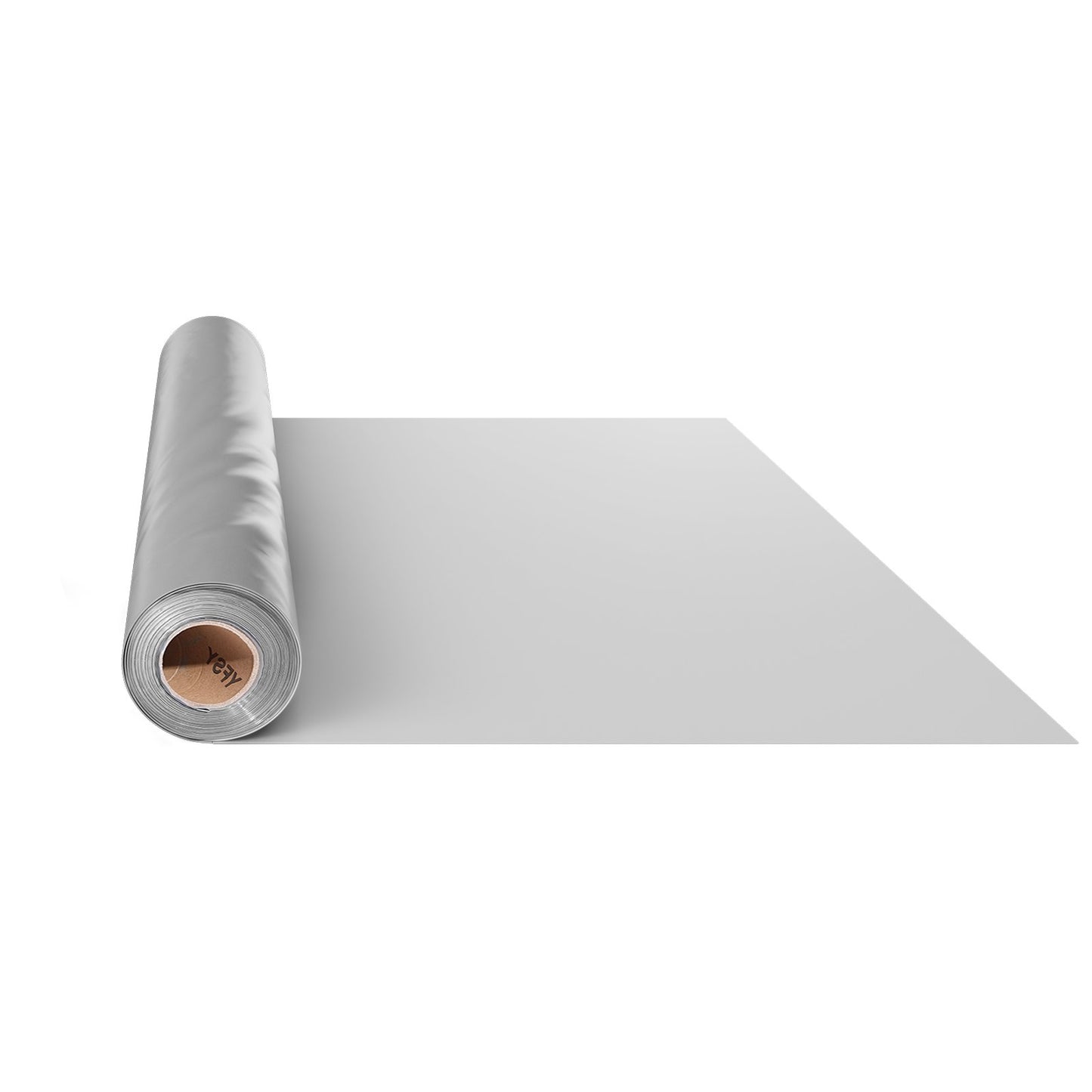 8Mil Plastic Sheeting, 6.5 x 164 FT Crawl Space Vapor Barrier, Heavy Duty Garden Polyethylene Sheeting Roll, Multi-Purpose Construction Plastic, Painters Tarp for Farm Plastic Supply Grey