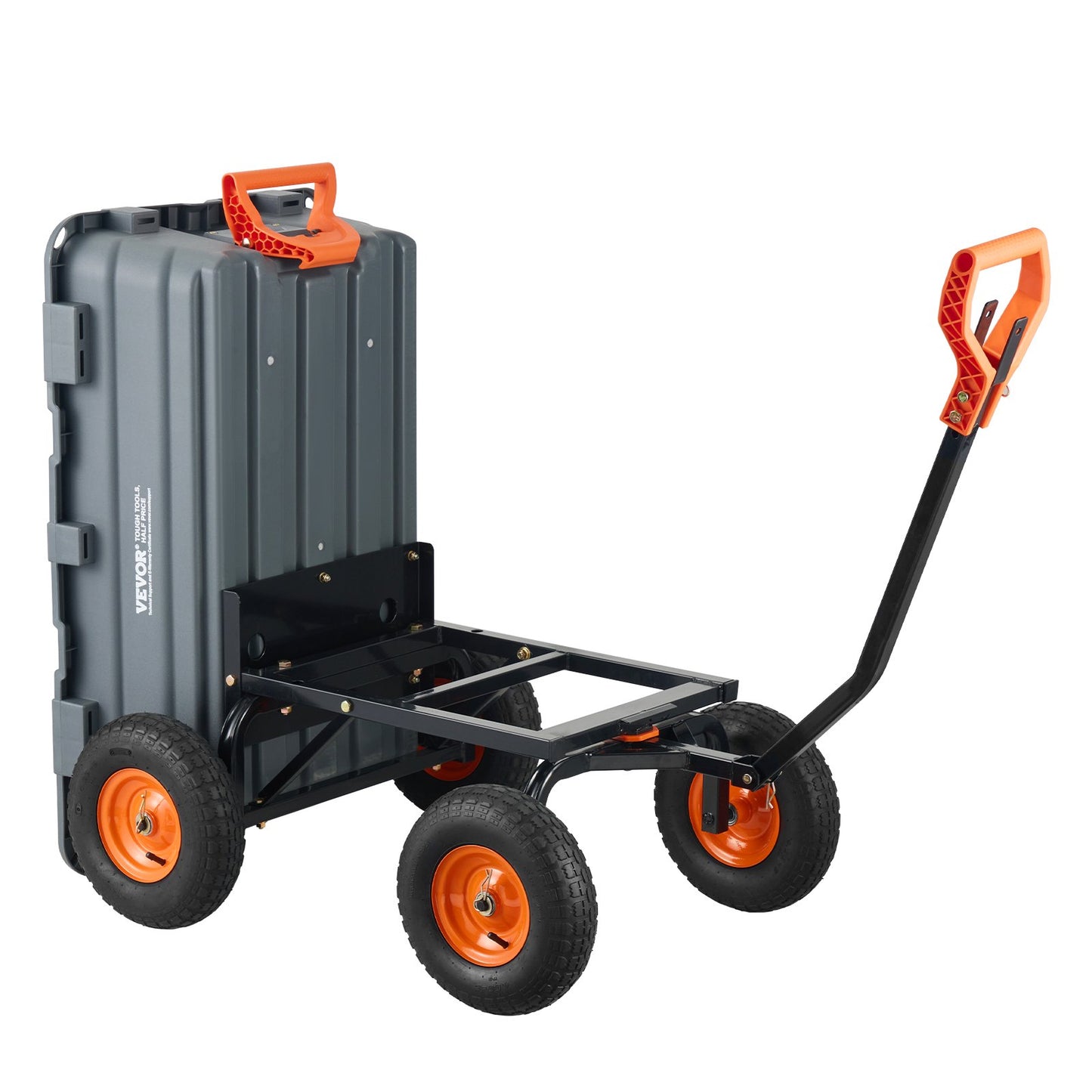 Poly Garden Dump Cart Heavy-duty Yard Carts and Wagons 6.48 cu.ft/183.4 L 1200 lbs/544.3 kg