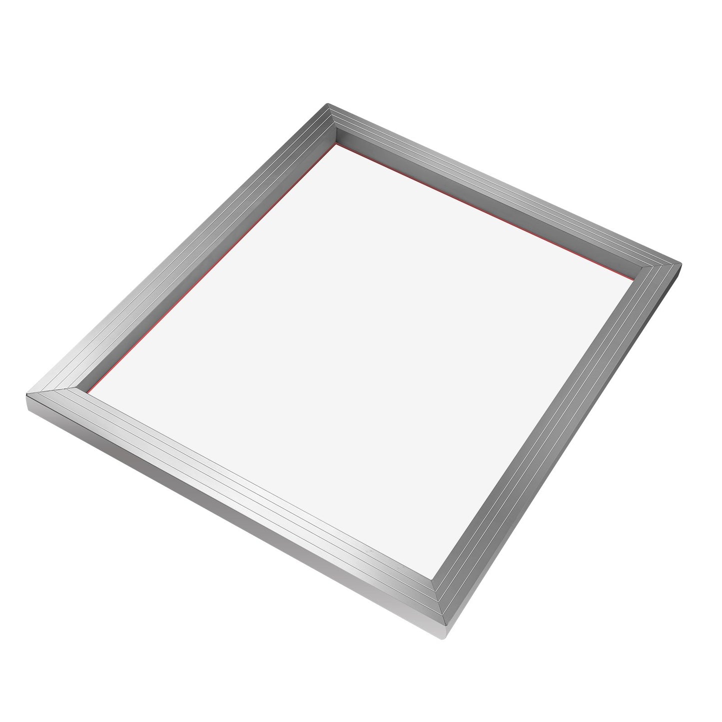 Screentryckssats, 2 delar aluminiumramar för silkscreentryck, 20x24 tums silkscreentrycksram med 230-tums nät, högspänningsnylonnät och tätningstejp för T-shirts DIY-tryck