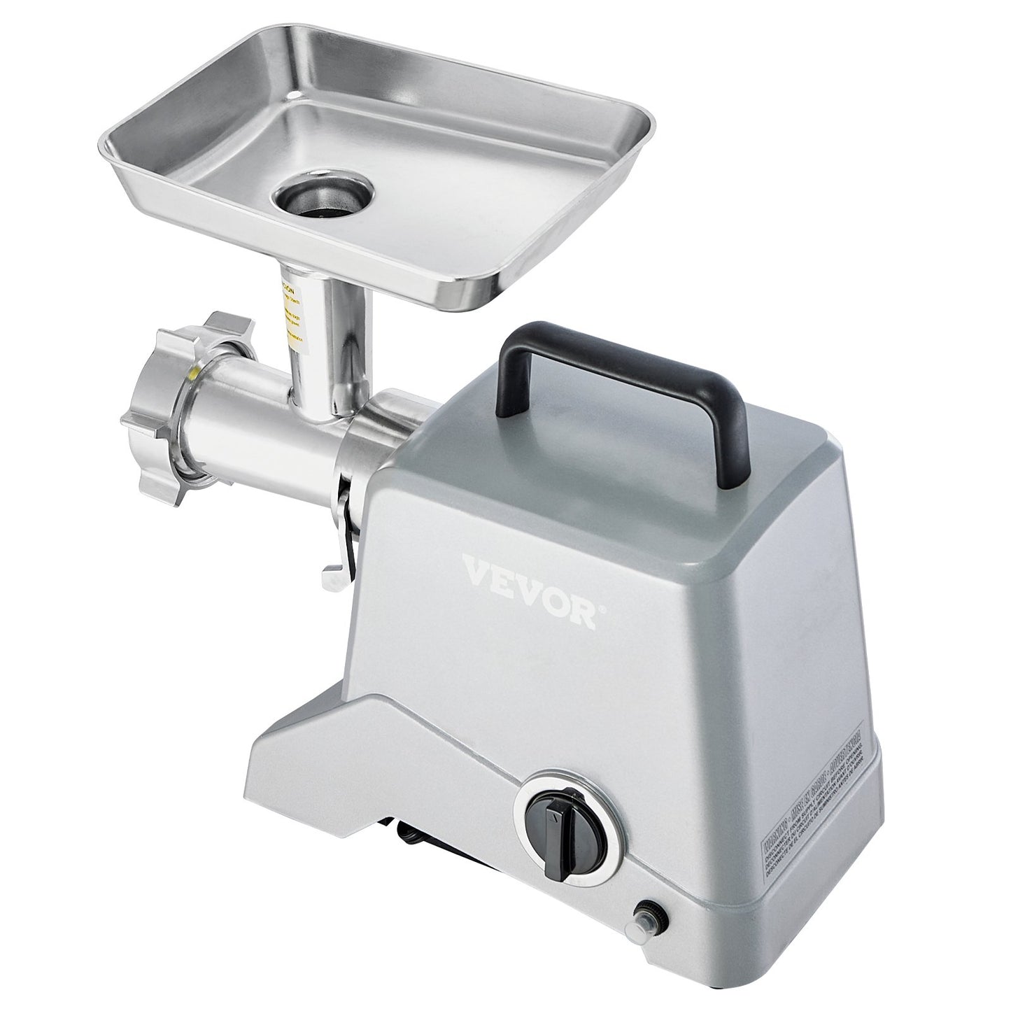 Electric Meat Grinder, 5 Lb/Min Capacity, 575W(800W MAX) Industrial Meat Mincer with Blade, Grinding Plate, Sausage Stuffing Blade and 3 Tubes, Aluminum Commercial Meat Grinder