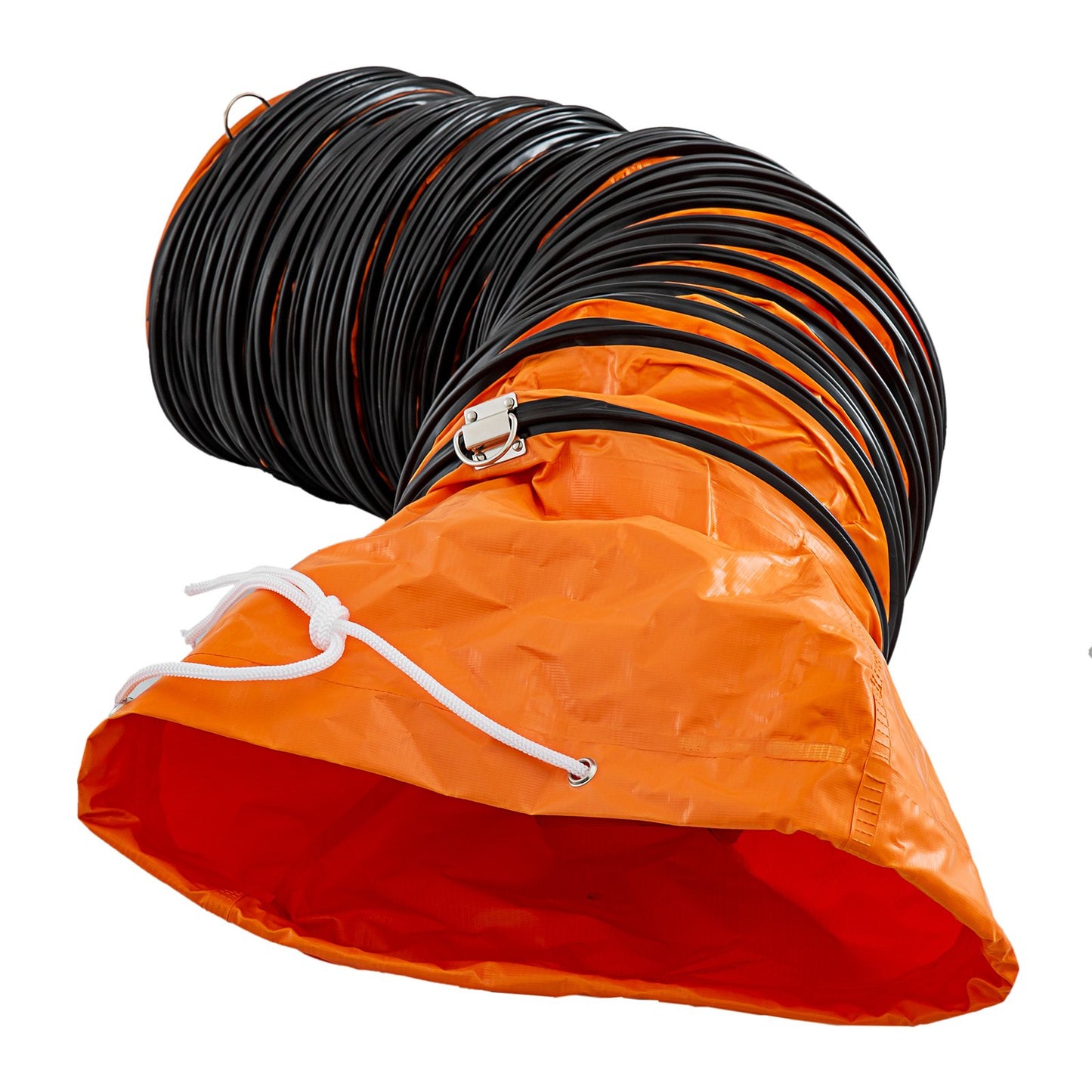 25FT PVC Flexible Duct,PVC Flexible Duct Hosing Industrial Portable Ventilator Extractor Hose Heavy Duty for 10 Inch Exhaust Fan