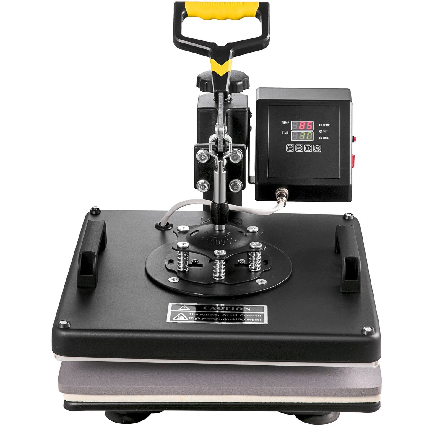 Heat Press 8 in 1 Heat Press Machine 38x38cm Heat Transfer Press 15x15Inch T-shirt Press Mulitifuctional Sublimation Machine for T-shirt Mug Hat Plate Transfer