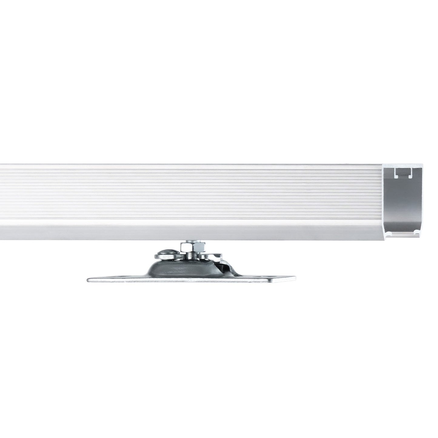 Sliding Pocket Door Hardware Track Kit, 5.73 ft Heavy Duty Pocket Door Hardware Kit, Commercial Grade Pocket Door Hardware and Track Set for 24"-36" Wide Single Door, Smoothly and Easy to Install