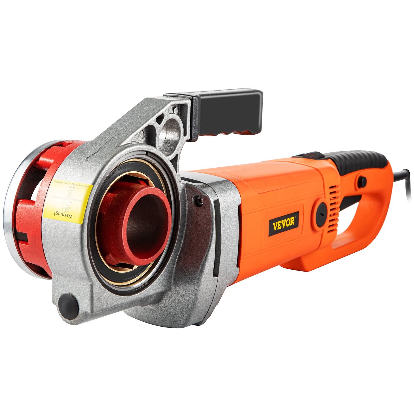 Electric Pipe Threader, 2300W Pipe Threading Machine, Heavy-Duty Hand-Held Power Drive Kit, 220V Pipe Threader Machine, Portable Pipe Threader with 6 Dies 1.27-5.1 cm