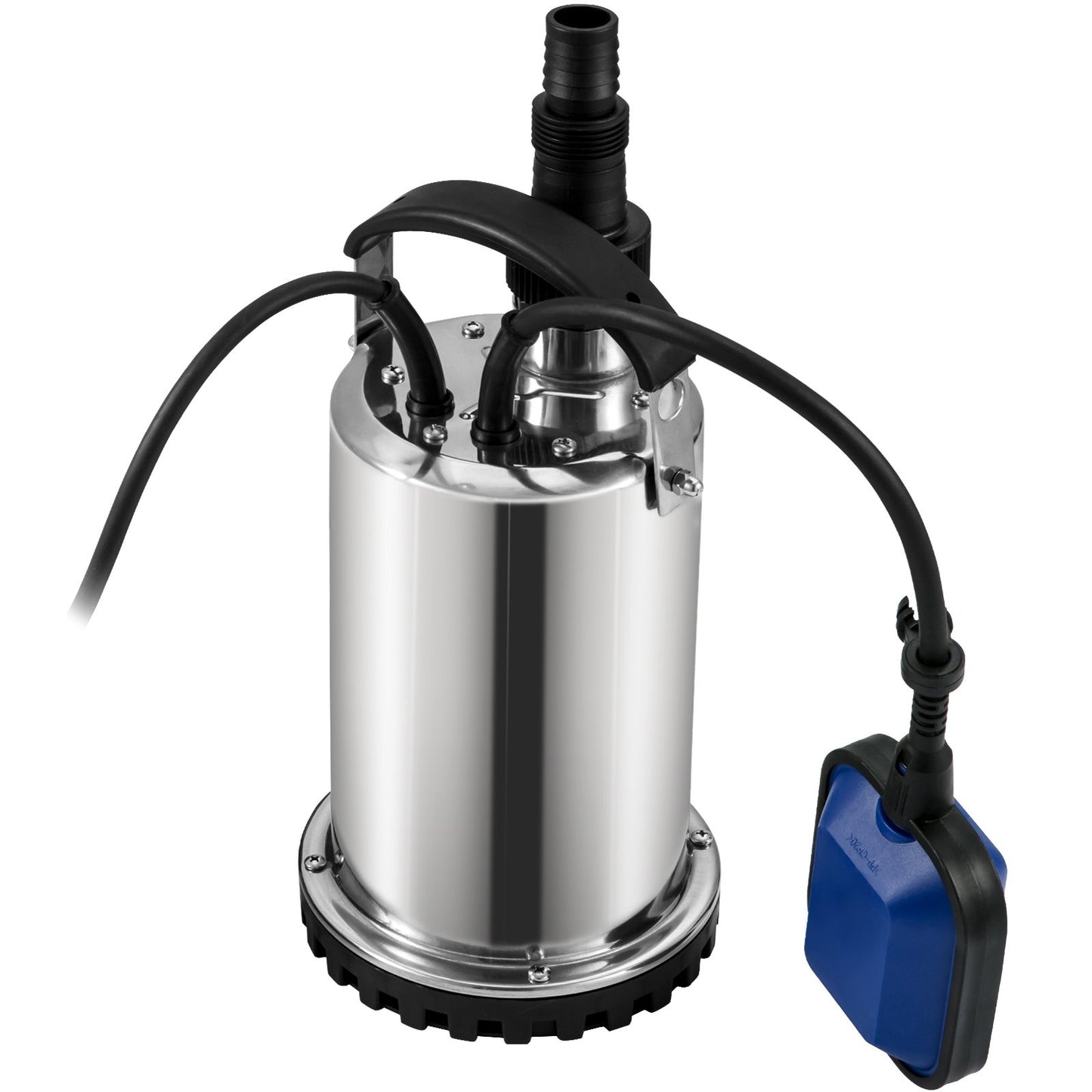 Submersible Water Pump, 550W 9500L/H, with 10 m Cord and Automatic Tethered Float Switch, Portable Stainless Steel for Clean, Empty Flooded Area, Swimming Pools, Hot Tubs, for Irrigation