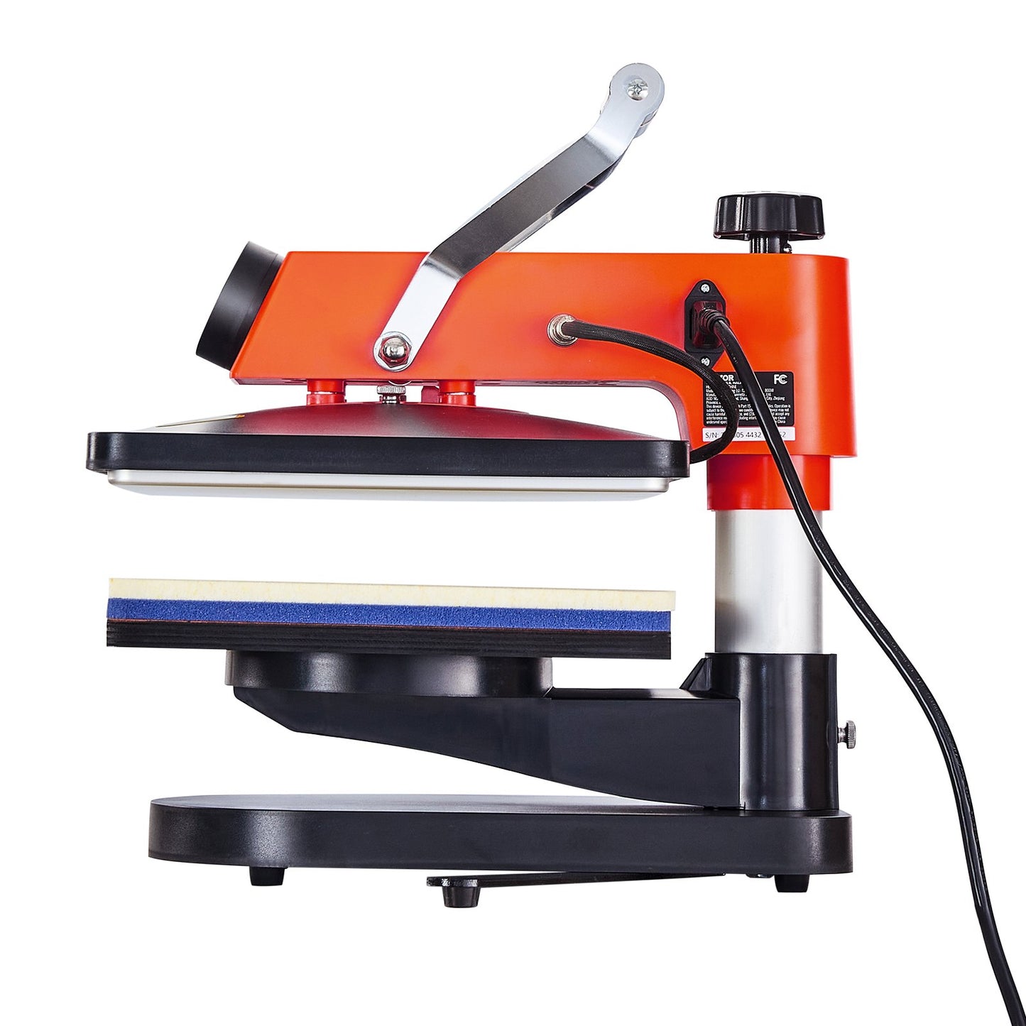 Värmepressmaskin 12x15in/30.5x38.1 cm 5in1 Sublimeringsöverföring T-shirt Tallrik Mugg Kopp