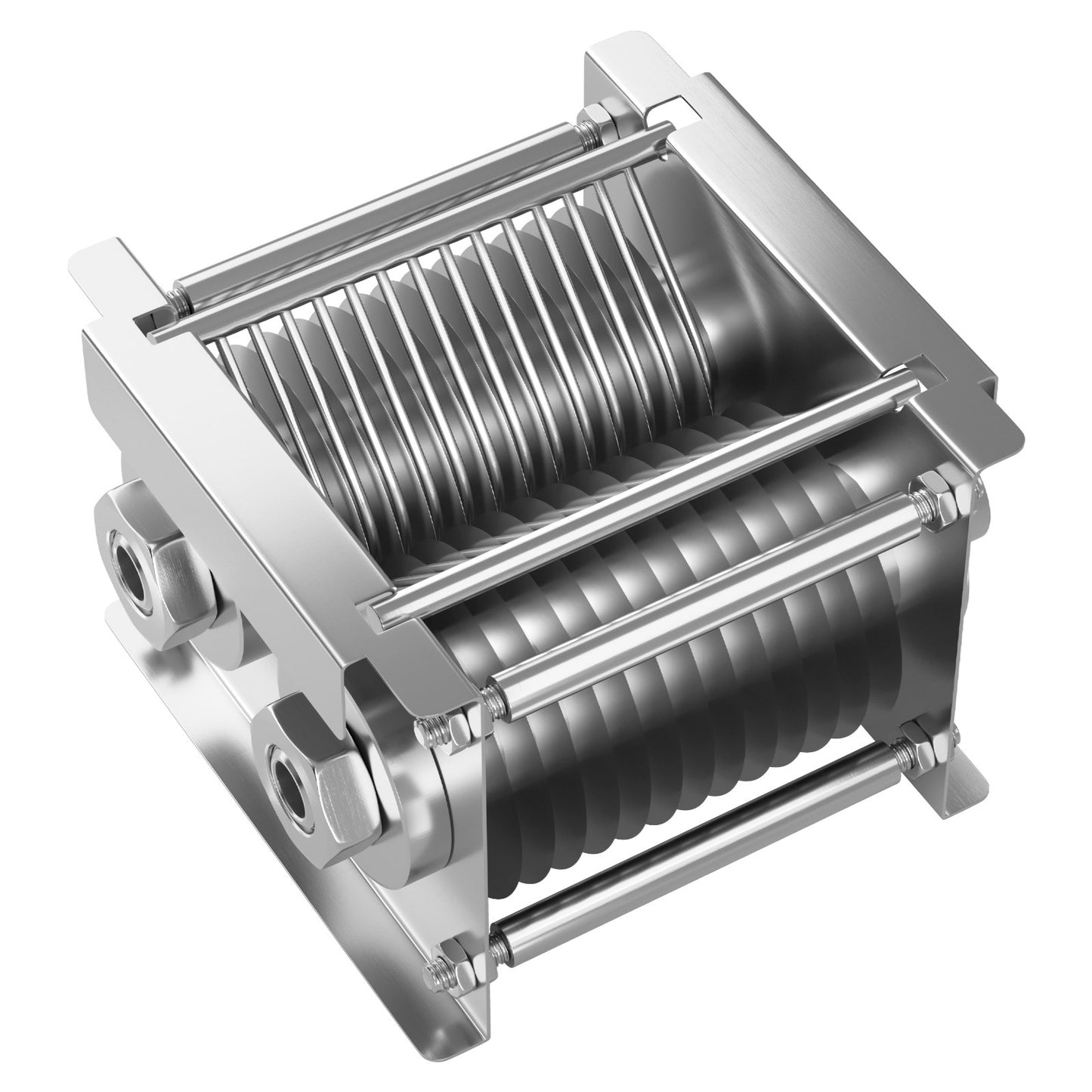 Meat Cutter Machine Blade, 7 mm Blade for Commercial Meat Cutter, One Set Blade for SJY-DQ90 Meat Cutting Machine, Stainless Steel, Cutter Slicer Blade Set for Boneless Meat, Soft Vegetables