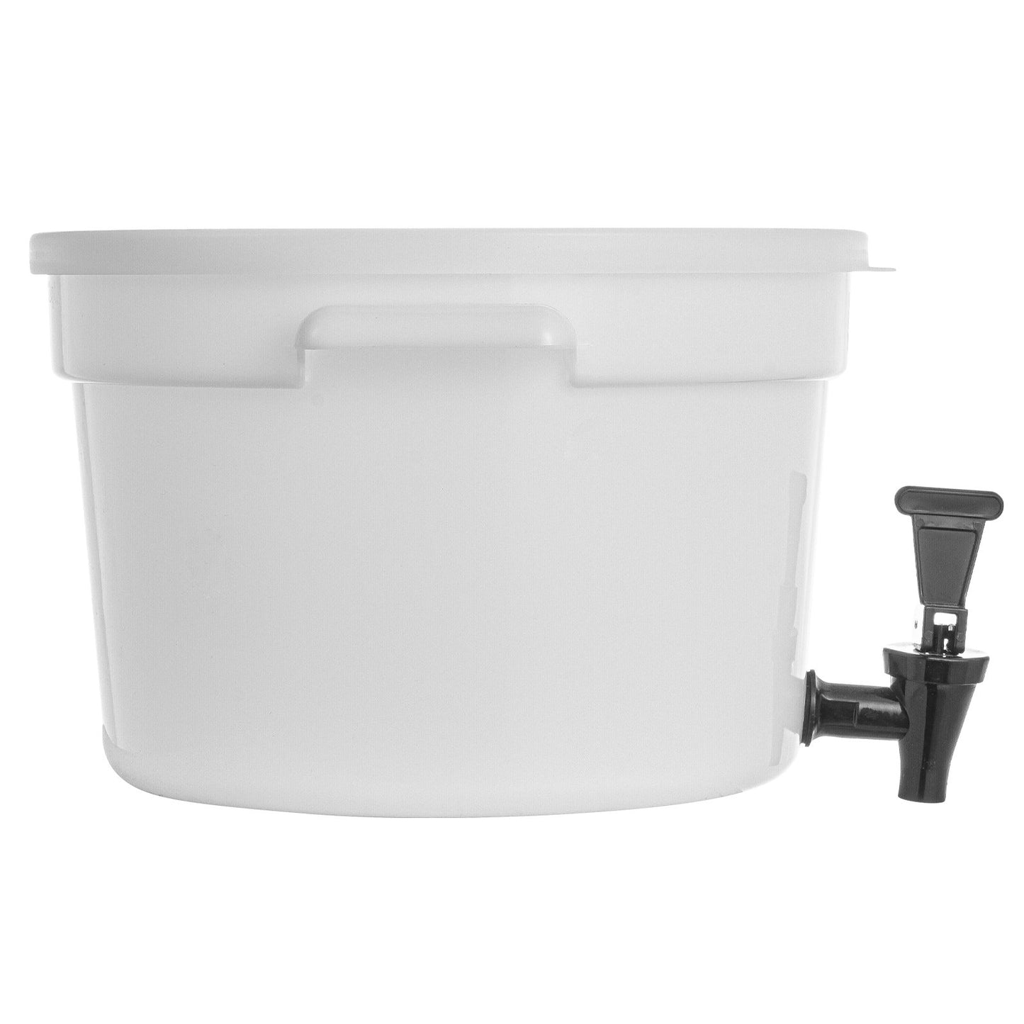 Dryckesdispenser, 3-gallons dryckesdispensrar för fester, plastjuicedispenser med kran och lock, iste-citronjuice-vattendispenser, för restauranger, hotell, fester, 2-pack