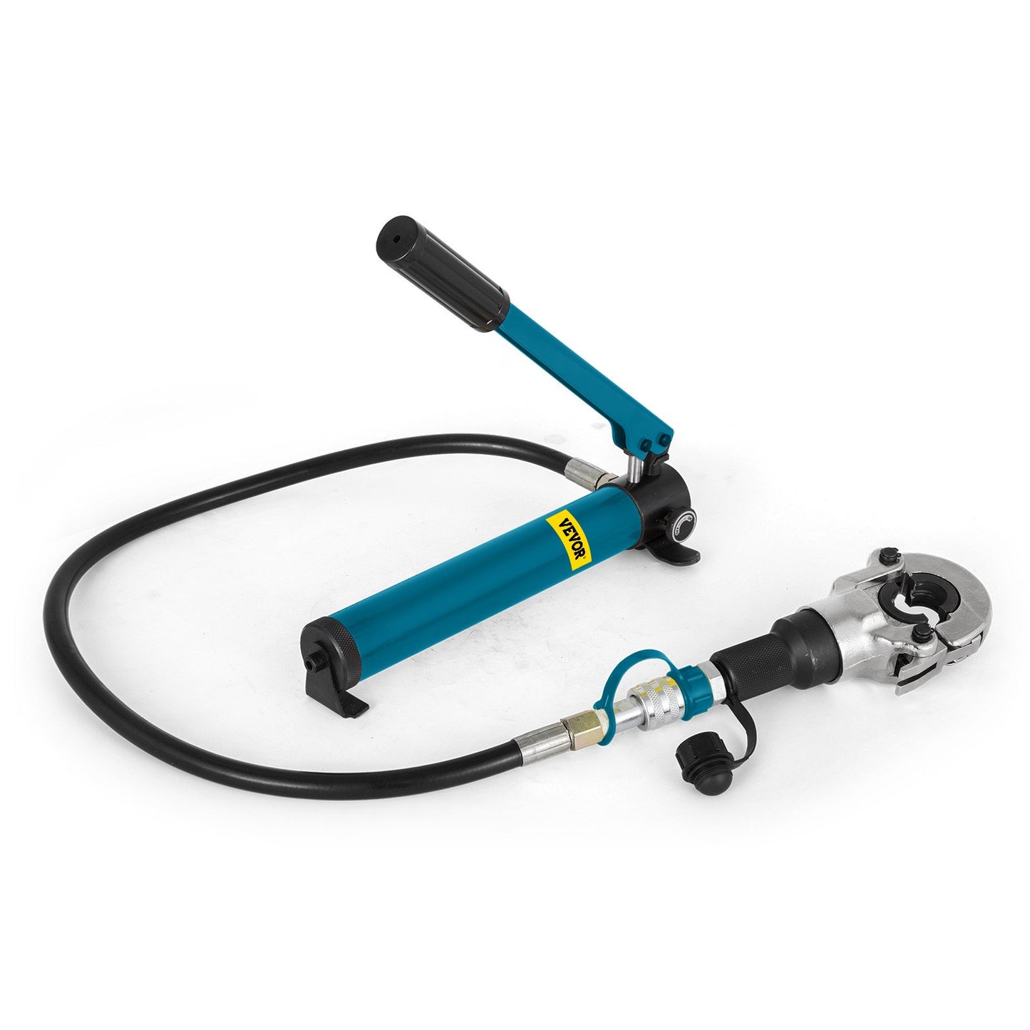 6T Hydraulic Crimping Tool V12-28mm TH16-32mm Press Pliers, V-shaped/TH-Shaped Pipe Crimping Pliers, Jaws 360° Head Hand-Held Press Pliers PE-X Crimping Tool for Composite Pipes PEX PE-X PB Pipe