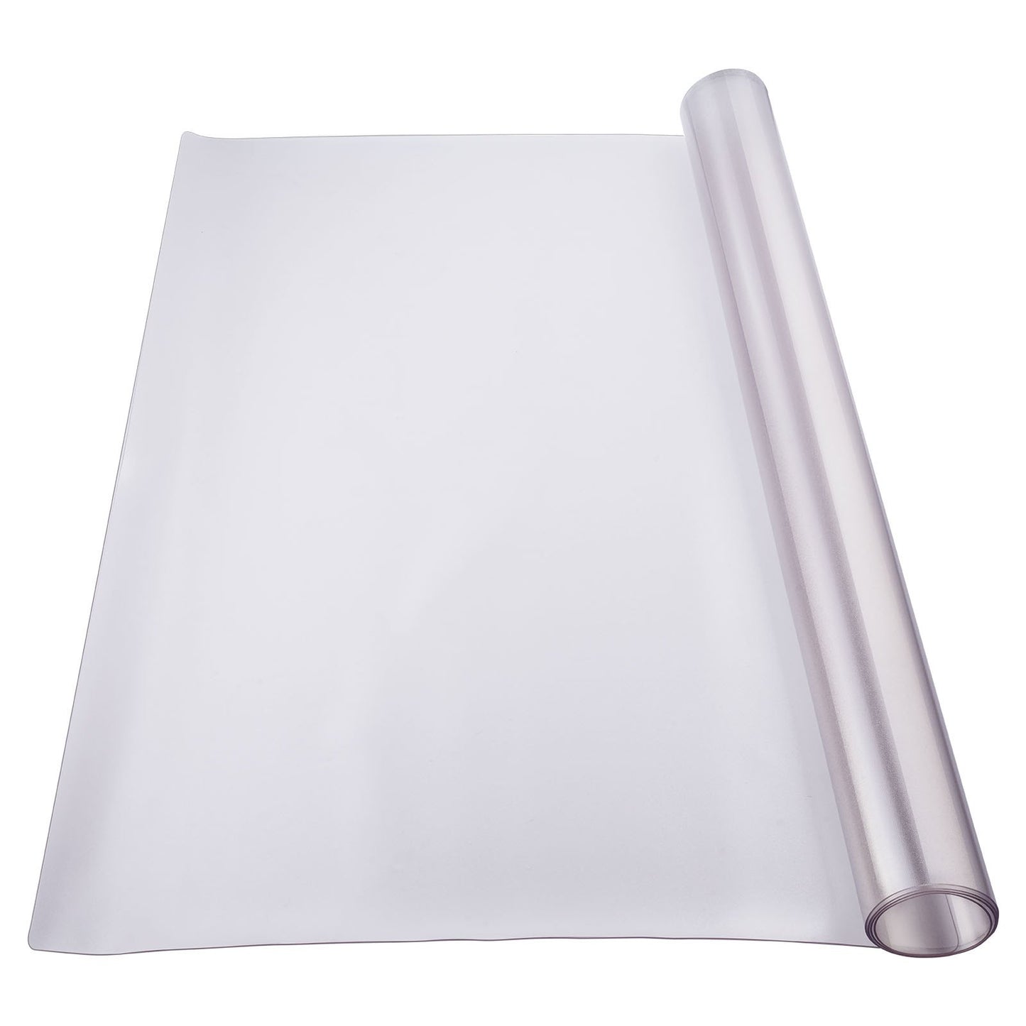 Plastic Table Cover, 42 x 60 Inch 1.5 mm Thick Frosted Table Protector, Rectangle PVC Desk Mat, Waterproof & Easy Cleaning Desk Pad Tablecloth, for Office Dresser Dining Room Table Night Stand