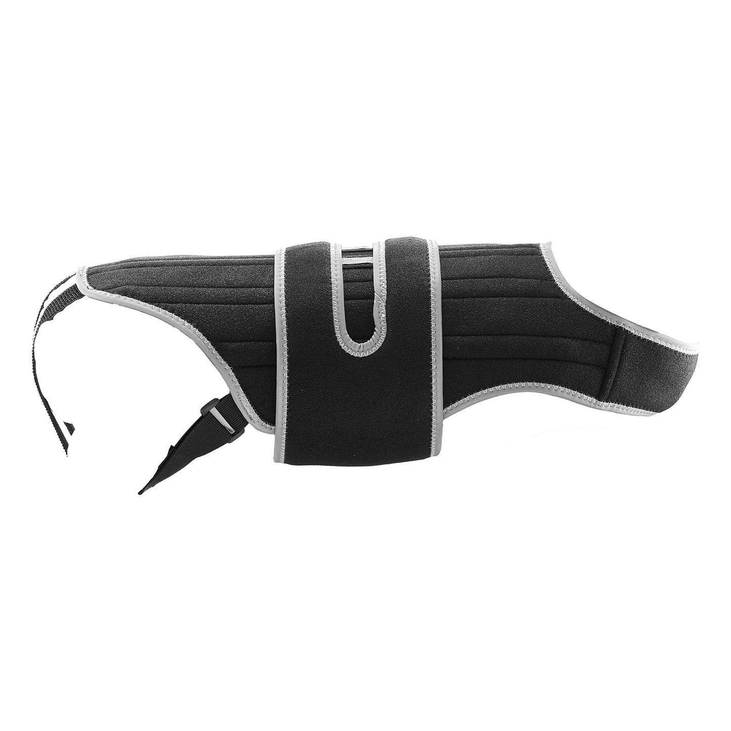 Ryggstöd för hundar vid intrauterin sjukdom, ortopediskt stöd för hundar, justerbart ryggstöd med reflekterande kant, ryggradsstöd för hundar för smärtlindring, sele för ryggstöd före och efter operation