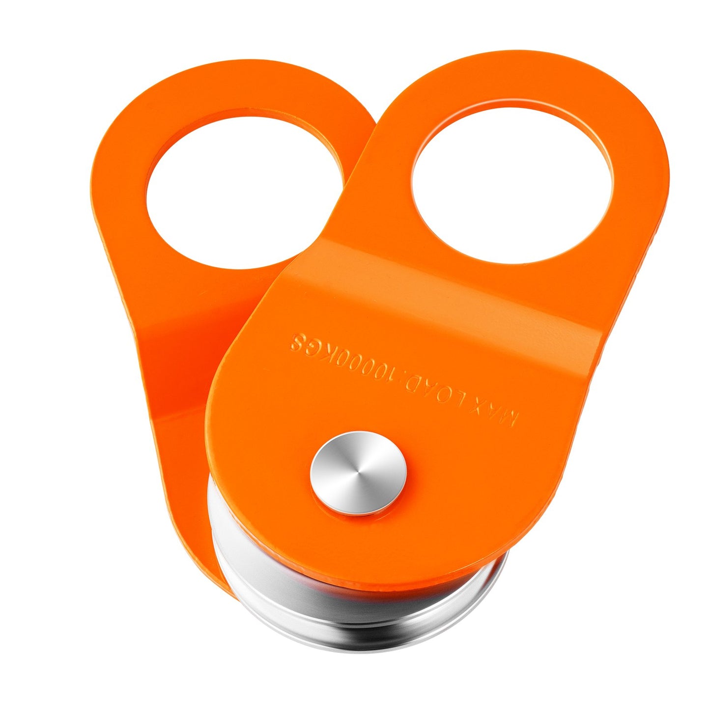 10 T vinschblock, kapacitet 22 000 lbs block och taljesystem, fungerar med 0,4" - 0,55" rep, vinschkroktillbehör, kraftigt terrängbärgningstillbehör för lastbil traktor ATV UTV