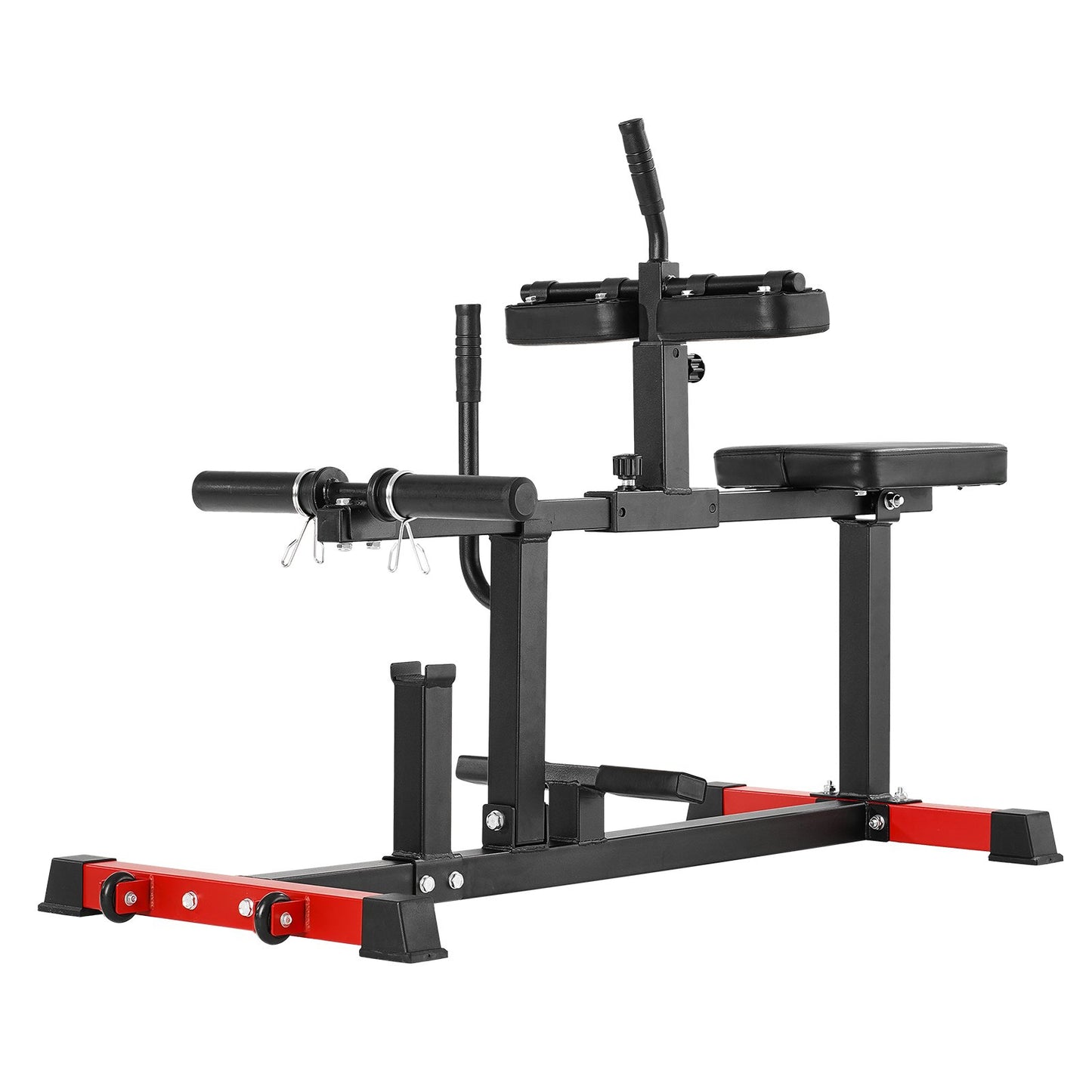 Sittande vadmaskin, vadlyftsmaskin med kapacitet på 440 pund, sittande vadlyftsmaskin för benträning hemmagym, vadträningsutrustning, specialmaskin för underkroppen, passar 1/2 tums viktskivor