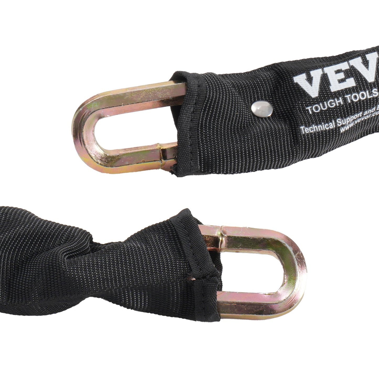 Bike Chain Lock, 5.91 Ft Security Bicycle Chain Lock, Heavy Duty Metal Steel Anti-Theft High Security Bike Locks, Perfect for Bike, Motorcycle, Scooter, Bicycle, Door, Fence, Gate, 9.5mm, Black