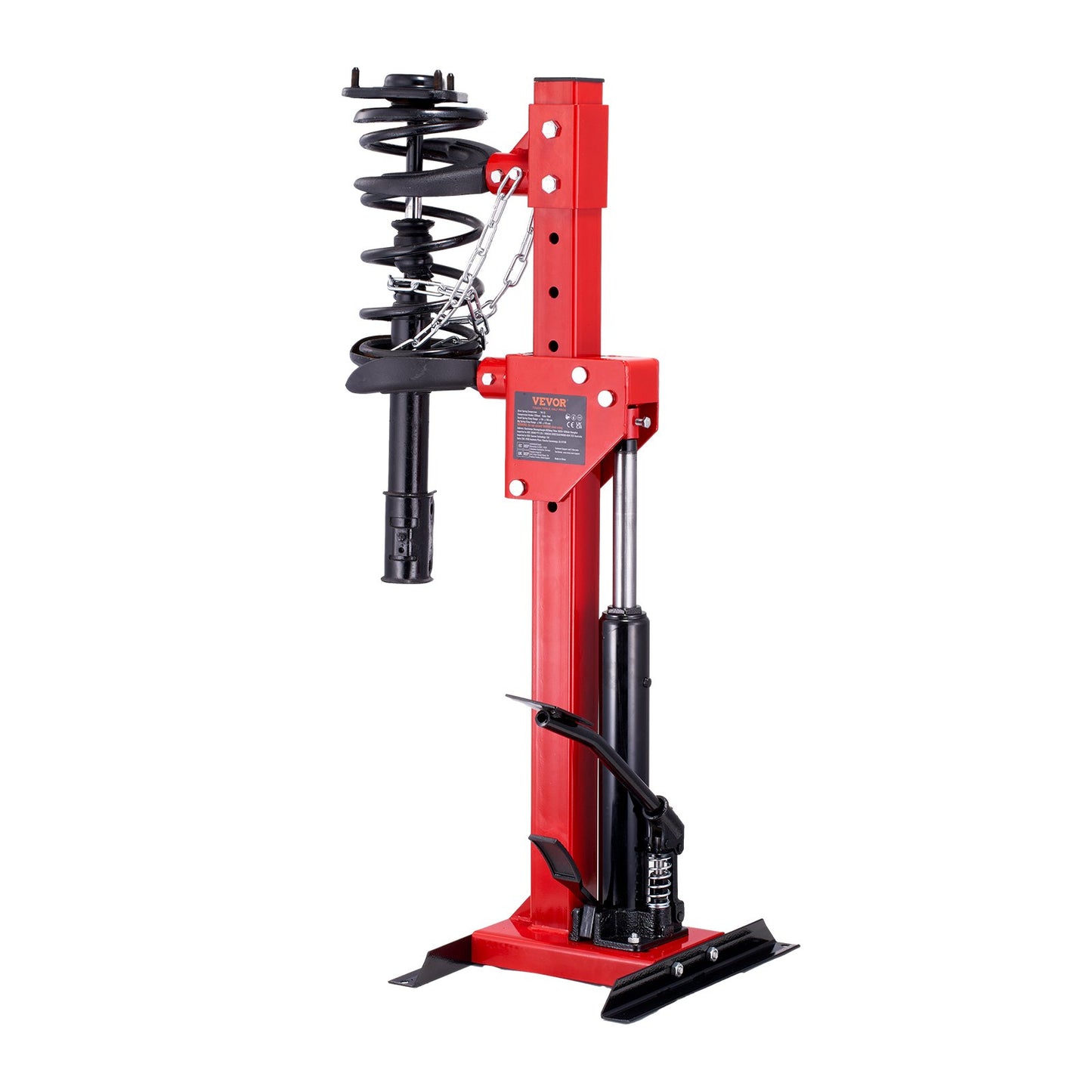 Strut Spring Compressor, 4.5 Ton/4499.6 kg Hydraulic Jack Capacity, 1 Ton Rated Compression Force, Auto Strut Coil Spring Compressor Tool, Hydraulic Spring Compressor for Strut Spring Removing