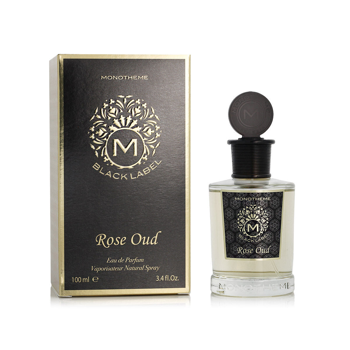 Monotheme Venezia BLACK LABEL Rose Oud EDP 100 ml