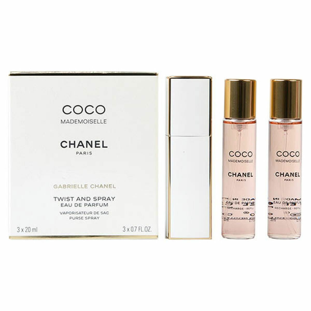 Parfymset Damer Chanel Coco Mademoiselle EDP 2 Delar