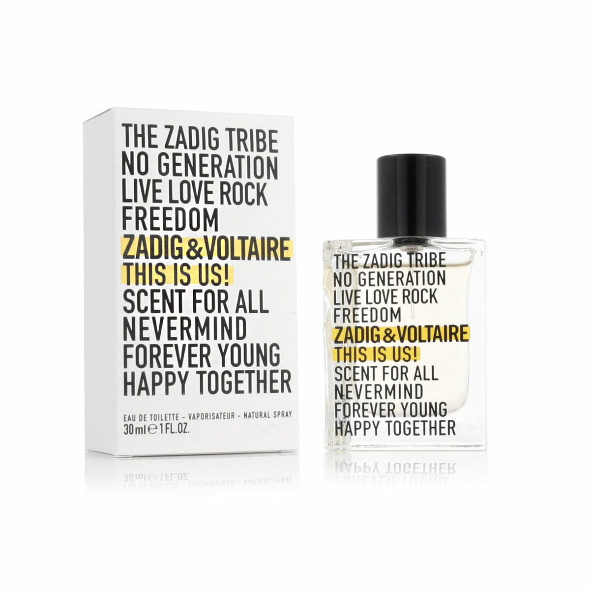 Zadig & Voltaire This is Us! Scent for All EDT 30 ml