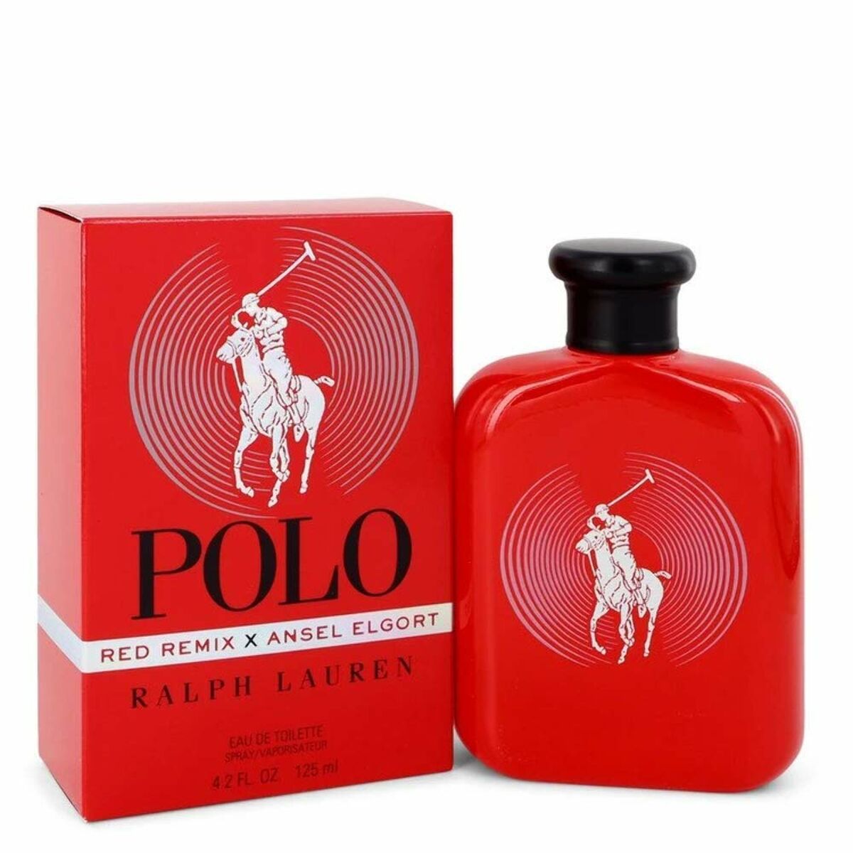 Ralph Lauren EDT Polo Red Remix & Ansel Elgort 125 ml