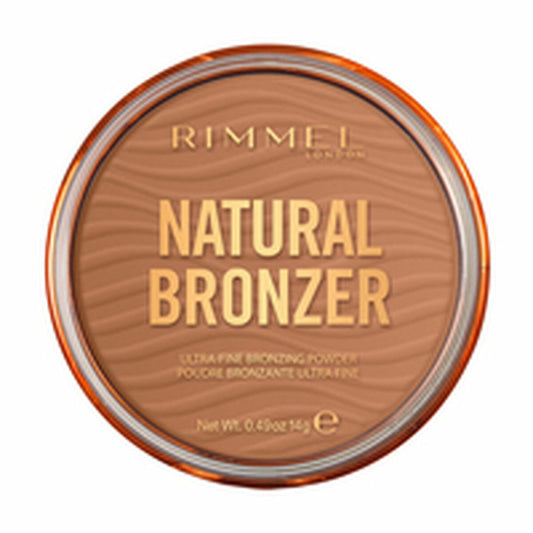 Brunt kompaktpulver Rimmel London Natural Bronzer Nº 002 Sunbronze